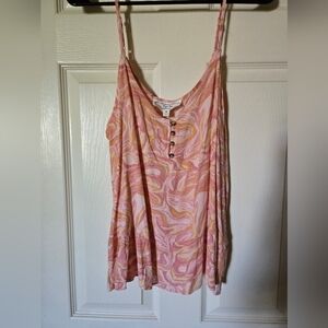NWT Hippie Rose Tie Dye tank